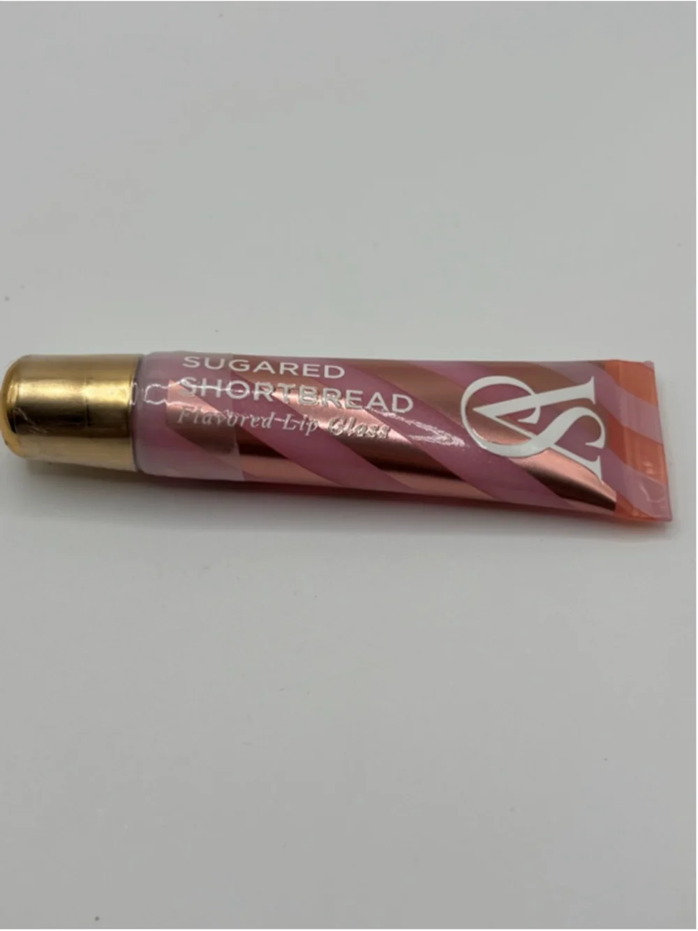 Victoria’s Secret Sugared Shortbread Lip Gloss Flavored 0.46 oz New